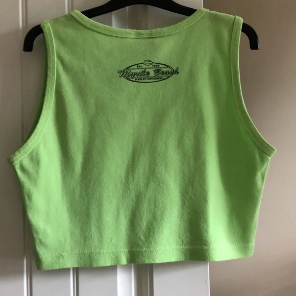 💚VERY RARE💚 Vintage Harley Crop Tank - Picture 5 of 8